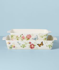 Butterfly Meadow Rectangular Baker 2-Piece Set